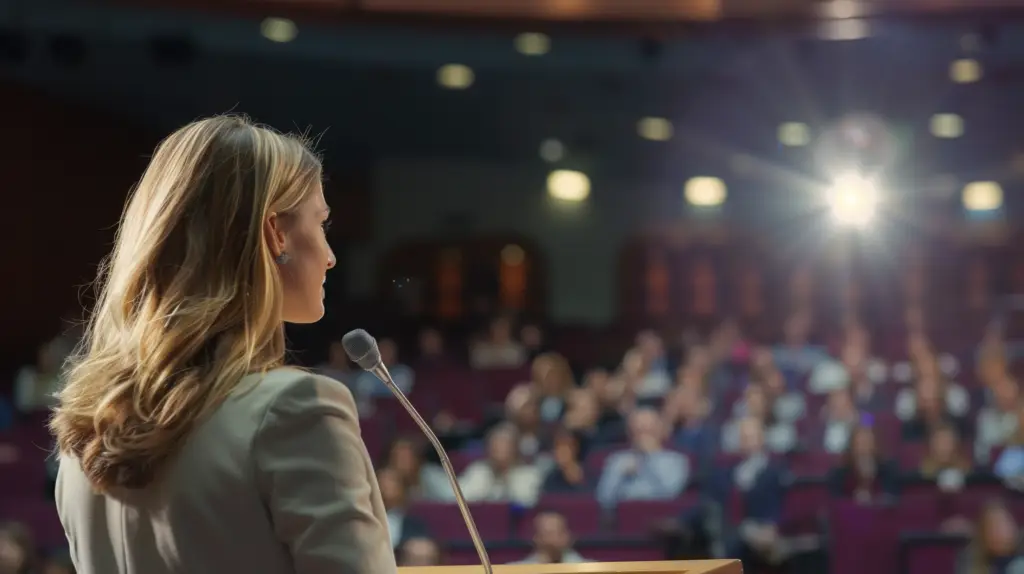 Here are 15 compelling persuasive speech examples to inspire your next presentation and help you convince your audience.